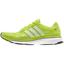 Adidas Mens Energy Boost 2.0 Running Shoes - Green/White - thumbnail image 1