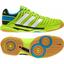 Adidas Mens adiPower Stabil 10.1 Indoor Court Shoes - Solar Slime - thumbnail image 1