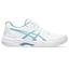 Asics Womens GEL-Game 9 Tennis Shoes - White/Blue - thumbnail image 8