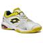 Lotto Womens Vector VI Tennis Shoes - White/Yellow/Silver - thumbnail image 1
