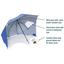 SKLZ SportsBrella / Camping Umbrella - Blue - thumbnail image 1