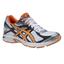 Asics Mens GEL Pursuit 2 Running Shoes - White/Orange - thumbnail image 1