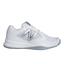 New Balance Womens 696v2 Tennis Shoes - White/Silver (B) - thumbnail image 4