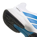 Adidas Mens Gamecourt 3 Tennis Shoes - Cloud White/Lucid Ray Blue/Core Black - thumbnail image 6