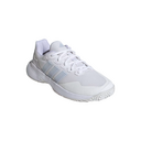 Adidas Womens Gamecourt 2 Tennis Shoes - Cloud White/Crystal Sky/Chalk White - thumbnail image 6