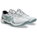 Asics Mens GEL-Tactic 13 Indoor Court Shoes - Concrete/Ocean Haze - thumbnail image 5