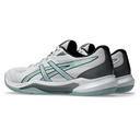 Asics Mens GEL-Tactic 13 Indoor Court Shoes - Concrete/Ocean Haze - thumbnail image 7