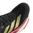 Adidas Mens Crazyquick Boost Padel Shoes - Core Black/Gold Metallic/Solar Turbo - thumbnail image 7
