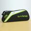 Li-Ning Pro 6 Racket Bag - Black/Green - thumbnail image 1