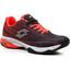 Lotto Mens Mirage 300 Tennis Shoes - Fiery Coral/All White/All Black - thumbnail image 1