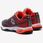 Lotto Mens Mirage 300 Tennis Shoes - Fiery Coral/All White/All Black - thumbnail image 2