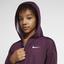 Nike Girls Full-Zip Training Hoodie - Bordeaux - thumbnail image 5