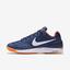 Nike Mens Zoom Cage 2 Tennis Shoes - Blue/Citrus - thumbnail image 1