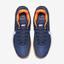 Nike Mens Zoom Cage 2 Tennis Shoes - Blue/Citrus - thumbnail image 4