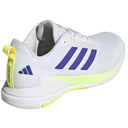 Adidas Mens Novaflight 2 Indoor Court Shoes - Cloud White/Pure Purple/Hi-Res Yellow - thumbnail image 6