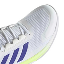 Adidas Mens Novaflight 2 Indoor Court Shoes - Cloud White/Pure Purple/Hi-Res Yellow - thumbnail image 7