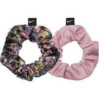 Nike Gathered Hair Ties (Pack of 2) - Pink/Floral