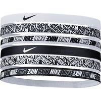 Nike Printed Headbands (Pack of 6) - Black/White