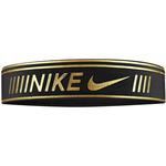 Nike Pro Metallic Headband - Black/Gold