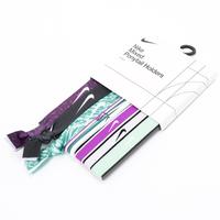 Nike Ponytail Holders (Pack of 9) - Purple/Green