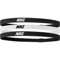 Nike Elasticated Hairbands (Pack of 3) - Black/White