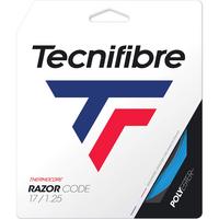 Tecnifibre Razor Code 16 (1.30mm) Tennis String Set - Blue