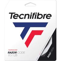 Tecnifibre Razor Code 16 (1.30mm) Tennis String Set - White