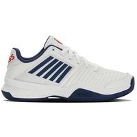 K-Swiss Mens Court Express HB Tennis Shoes - White/Blue Opal