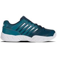 K-Swiss Mens Bigshot Light 4 Carpet Tennis Shoes -Reflecting Pond/Colonial Blue/White