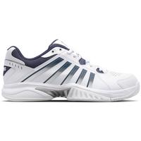 K-Swiss Mens Receiver V Tennis Shoes - White/Navy