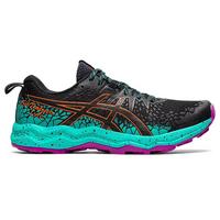 Asics Womens FujiTrabuco Lyte Running Shoes - Black/Baltic Jewel
