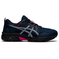 Asics Womens GEL-Venture 8 Trail Running Shoes - French Blue/Pink Rave