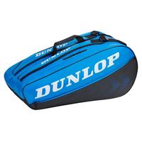 Dunlop FX Club 10 Racket Bag - Black/Blue  (2023)