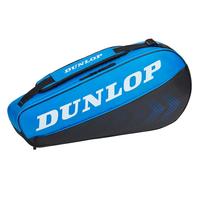 Dunlop FX Club 3 Racket Bag - Black/Blue (2023)