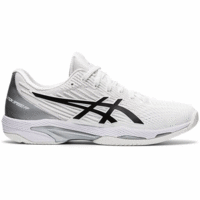 Asics Mens Solution Speed FF 2 Tennis Shoes -  White/Black