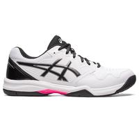 Asics Mens GEL-Dedicate 7 Tennis Shoes - White/Hot Pink