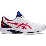 Asics Mens Solution Speed FF 2 L.E Tennis Shoes - White/Classic Red