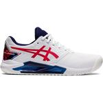Asics Mens GEL-Challenger 13 L.E Tennis Shoes - White/Classic Red
