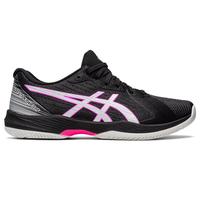 Asics Mens Solution Swift FF Tennis Shoes - Black/Hot Pink