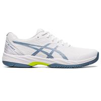 Asics Mens GEL-Game 9 Tennis Shoes - White/Steel Blue