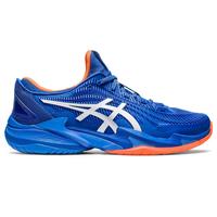 Asics Mens Court FF 3 Novak Tennis Shoes - Tuna Blue/Orange
