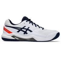 Asics Mens GEL-Dedicate 8 Tennis Shoes - White/Blue Expanse