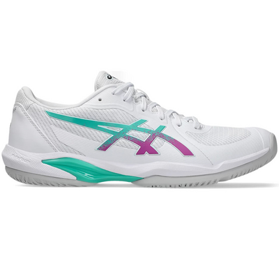 Asics Mens Solution Swift FF2 Tennis Shoes - White/Digital Sakura