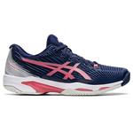 Asics Womens Solution Speed FF 2 Tennis Shoes - Peacoat/Smokey Rose