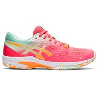 Asics Womens Lima FF Padel Tennis Shoes - Blazing Coral/Orange Pop