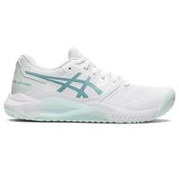 Asics Womens GEL-Challenger 13 Tennis Shoes - White/Smoke Blue