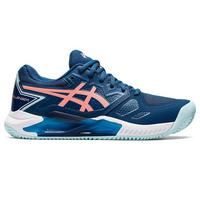 Asics Womens GEL-Challenger 13 Clay Tennis Shoes - Light Indigo/Guava