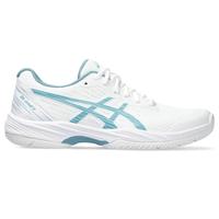 Asics Womens GEL-Game 9 Tennis Shoes - White/Blue