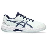 Asics Kids Gel-Game 9 Clay Tennis Shoes - Pale Mint/Blue Expanse