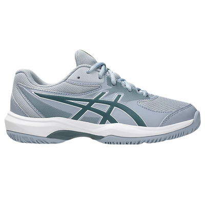 Asics Kids Gel-Game GS Tennis Shoes - Grey Blue/Ironclad